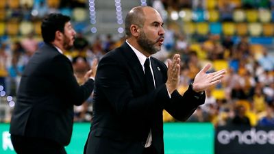 Chus Mateo: “Hemos controlado el partido y estoy contento por la victoria”