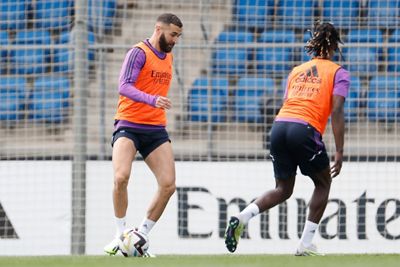 entrenamiento del real madrid