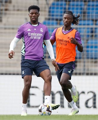 entrenamiento del real madrid