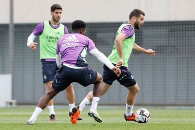 entrenamiento del real madrid