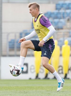 entrenamiento del real madrid