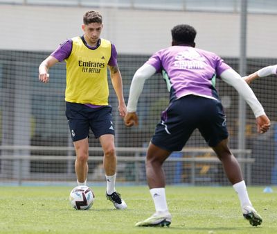 entrenamiento del real madrid