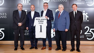 Nuevo proyecto sociodeportivo de la Fundación Real Madrid con Misiones Salesianas Polonia