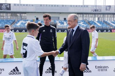 el presidente con la cantera