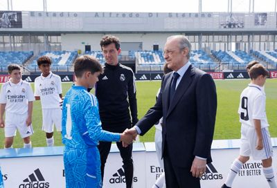 el presidente con la cantera