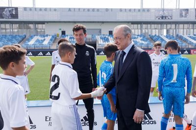 el presidente con la cantera