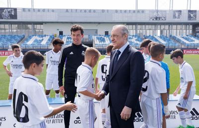 el presidente con la cantera