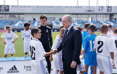 el presidente con la cantera