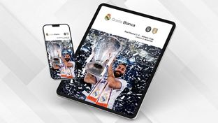 El 'Grada Blanca' del Real Madrid-Athletic Club