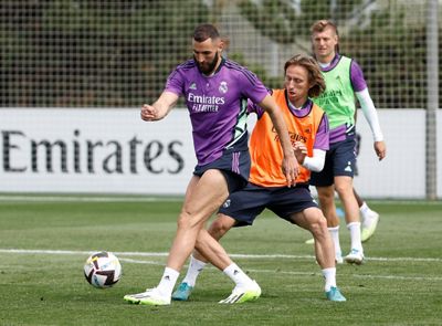 entrenamiento del real madrid