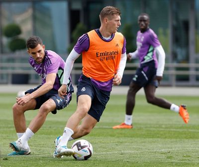 entrenamiento del real madrid