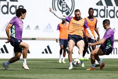 entrenamiento del real madrid