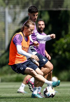 entrenamiento del real madrid