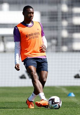 entrenamiento del real madrid