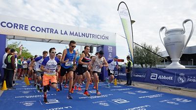Arbeloa participa en el desafío para combatir la malnutrición del Real Madrid, su Fundación y Abbott