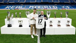 Asensio, 17 trophies for Real Madrid