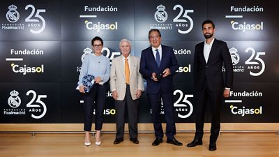 La Fundación Cajasol, nuevo colaborador de la Fundación Real Madrid