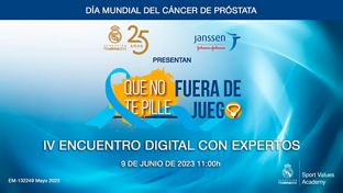 IV Encuentro digital de la Fundación y Janssen sobre el cáncer de próstata