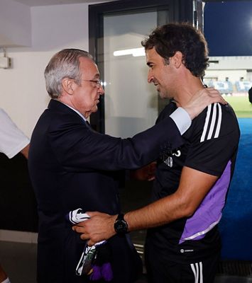 florentino pérez felicitó al castilla por el pase a la final del playoff de ascenso
