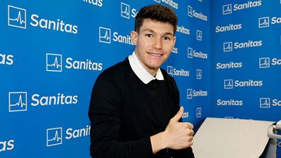 Reconocimiento médico de Fran García