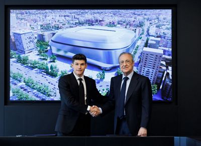 presentación de fran garcía como jugador del real madrid