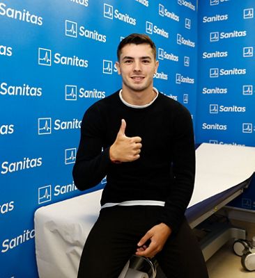 reconocimiento médico de brahim díaz