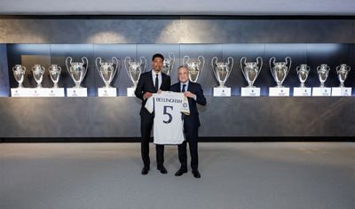 presentación de bellingham como jugador del real madrid