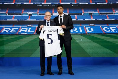 presentación de bellingham como jugador del real madrid