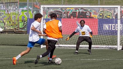 Volunteering and employability day at the Social Sports School in Croydon