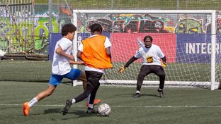 Volunteering and employability day at the Social Sports School in Croydon