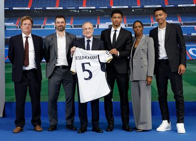 presentación de bellingham como jugador del real madrid