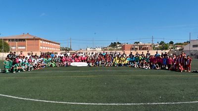 Más de 1.200 menores se dan cita en el IX Torneo de Fútbol Solidario de Churriana (Málaga)