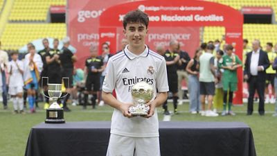 Alberto Ruiz, MVP y Bota de Oro del XXX Torneo Nacional Geotiles LaLiga Promises Santander