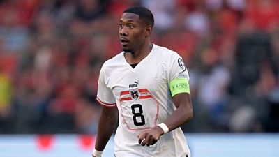 2-0: Alaba vence con Austria a Suecia