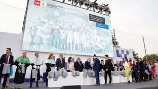 Acto de graduación de la XVII promoción de la Escuela Universitaria Real Madrid Universidad Europea
