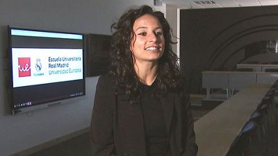 Ivana, estudiante del Máster Universitario en Dirección de Entidades Deportivas MBA