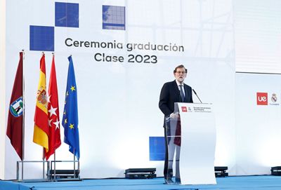 acto de graduación de la xvii promoción de la escuela universitaria real madrid universidad europea