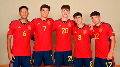 Schedule and results for the five madridistas called up for Spain U19s at the European Championships in Malta