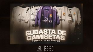 Última subasta benéfica de camisetas históricas de la temporada 22/23