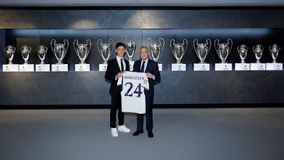 Arda Güler unveiled as new Real Madrid player