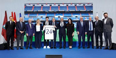 presentación de arda güler como jugador del real madrid
