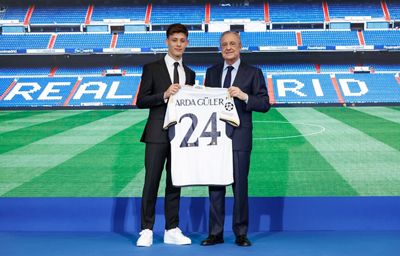 presentación de arda güler como jugador del real madrid