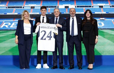 presentación de arda güler como jugador del real madrid