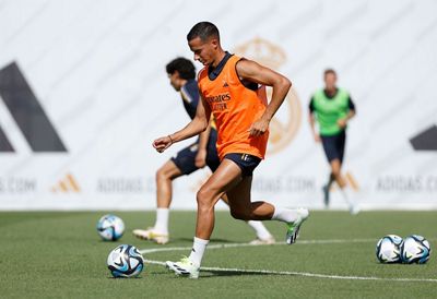 entrenamiento del real madrid