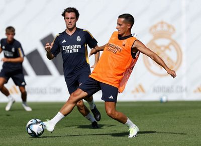 entrenamiento del real madrid