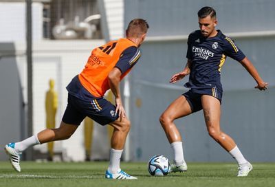 entrenamiento del real madrid