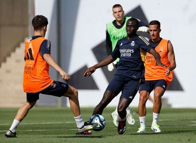 entrenamiento del real madrid