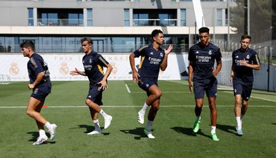 entrenamiento del real madrid