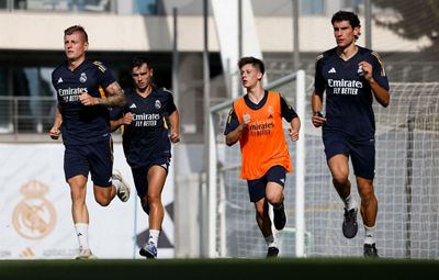 entrenamiento del real madrid