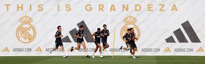 entrenamiento del real madrid